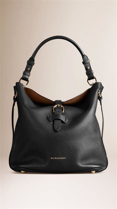 burberry vintage leather hobo|burberry hobo bag leather.